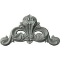 thumbnail image 1 of Ekena Millwork 8 7/8"W x 16 5/8"H x 2"P Bedford Beaded Scroll Onlay, 1 of 6