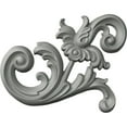 thumbnail image 1 of Ekena Millwork 8 7/8"W x 7 1/8"H x 3/4"P Terrones Scroll Onlay, Right, 1 of 6