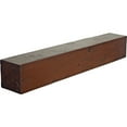 thumbnail image 1 of Ekena Millwork 8"H x 10"D x 48"W Knotty Pine Faux Wood Fireplace Mantel, Premium Mahogany, 1 of 1