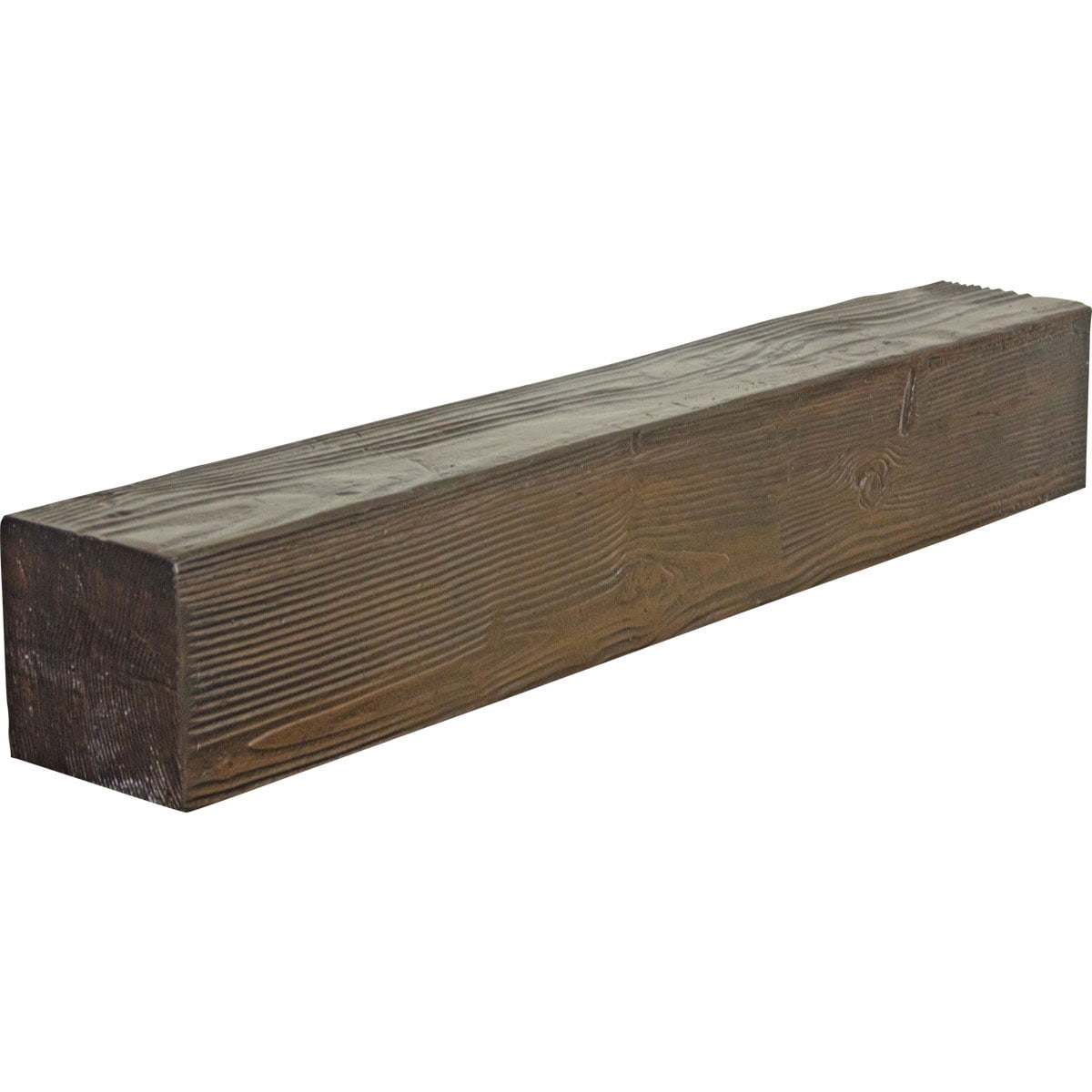 Ekena Millwork 8H x 10D x 48W Sandblasted Faux Wood Fireplace Mantel,  Premium Hickory - Walmart.com