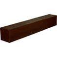 thumbnail image 1 of Ekena Millwork 8"H x 12"D x 84"W Rough Sawn Faux Wood Fireplace Mantel, Natural Pecan, 1 of 17