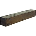 thumbnail image 1 of Ekena Millwork 8"H x 8"D x 36"W Pecky Cypress Faux Wood Fireplace Mantel, Premium Hickory, 1 of 1