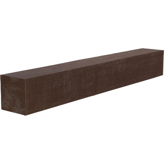 Ekena Millwork 8"H x 8"D x 72"W Rough Cedar Faux Wood Fireplace Mantel, Aged Pecan