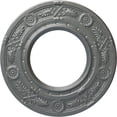 thumbnail image 1 of Ekena Millwork 8"OD x 3 7/8"ID x 1/2"P Daniela Ceiling Medallion (Fits Canopies up to 3 7/8"), Hand-Painted Platinum, 1 of 6