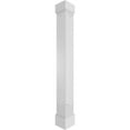 thumbnail image 1 of Ekena Millwork 8"W x 10'H Craftsman Classic Square Non-Tapered Chevron Modern Fretwork Column w/ Mission Capital & Mission Base, 1 of 8