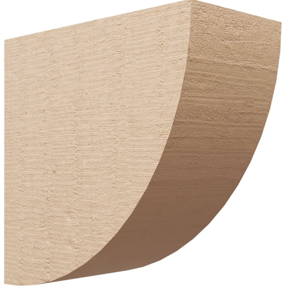 8"W x 16"D x 16"H Classic Durham Rough Cedar Woodgrain TimberThane Corbel, Primed Tan