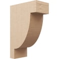 thumbnail image 1 of 8"W x 16"D x 24"H Classic Alpine Rough Cedar Woodgrain TimberThane Corbel, Primed Tan, 1 of 6