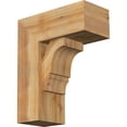 thumbnail image 1 of Ekena Millwork 8"W x 18"D x 22"H Balboa Block Rough Sawn Bracket w/ Offset Brace, Western Red Cedar, 1 of 25