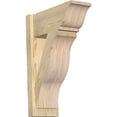 thumbnail image 1 of Ekena Millwork 8"W x 18"D x 26"H Funston Rough Sawn Traditional Outlooker, Douglas Fir, 1 of 4