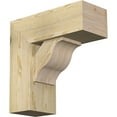 thumbnail image 1 of Ekena Millwork 8"W x 20"D x 20"H Funston Block Rough Sawn Bracket w/ Offset Brace, Douglas Fir, 1 of 25