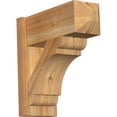thumbnail image 1 of Ekena Millwork 8"W x 20"D x 20"H Olympic Rough Sawn Craftsman Outlooker, Western Red Cedar, 1 of 4