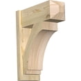 thumbnail image 1 of Ekena Millwork 8"W x 20"D x 24"H Imperial Rough Sawn Craftsman Outlooker, Douglas Fir, 1 of 4