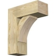thumbnail image 1 of Ekena Millwork 8"W x 20"D x 24"H Thorton Block Rough Sawn Bracket w/ Offset Brace, Douglas Fir, 1 of 25