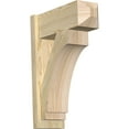 thumbnail image 1 of Ekena Millwork 8"W x 20"D x 28"H Imperial Rough Sawn Craftsman Outlooker, Douglas Fir, 1 of 4