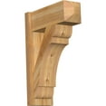 thumbnail image 1 of Ekena Millwork 8"W x 20"D x 28"H Olympic Rough Sawn Craftsman Outlooker, Western Red Cedar, 1 of 4