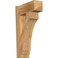 thumbnail image 1 of Ekena Millwork 8"W x 20"D x 32"H Imperial Rough Sawn Craftsman Outlooker, Western Red Cedar, 1 of 4