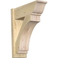 thumbnail image 1 of Ekena Millwork 8"W x 22"D x 26"H Imperial Rough Sawn Traditional Outlooker, Douglas Fir, 1 of 4