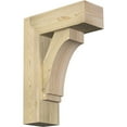 thumbnail image 1 of Ekena Millwork 8"W x 22"D x 30"H Imperial Block Rough Sawn Bracket w/ Offset Brace, Douglas Fir, 1 of 25