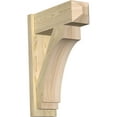 thumbnail image 1 of Ekena Millwork 8"W x 22"D x 30"H Imperial Rough Sawn Craftsman Outlooker, Douglas Fir, 1 of 4