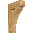 thumbnail image 1 of Ekena Millwork 8"W x 22"D x 30"H Thorton Rough Sawn Craftsman Outlooker, Western Red Cedar, 1 of 4