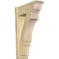 thumbnail image 1 of Ekena Millwork 8"W x 22"D x 34"H Balboa Rough Sawn Traditional Outlooker, Douglas Fir, 1 of 4