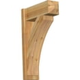 thumbnail image 1 of Ekena Millwork 8"W x 22"D x 34"H Thorton Rough Sawn Craftsman Outlooker, Western Red Cedar, 1 of 4