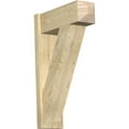 thumbnail image 1 of Ekena Millwork 8"W x 22"D x 34"H Traditional Rough Sawn Craftsman Outlooker, Douglas Fir, 1 of 4