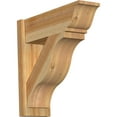 thumbnail image 1 of Ekena Millwork 8"W x 24"D x 24"H Funston Rough Sawn Traditional Outlooker, Western Red Cedar, 1 of 4