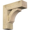thumbnail image 1 of Ekena Millwork 8"W x 24"D x 24"H Imperial Block Rough Sawn Bracket w/ Offset Brace, Douglas Fir, 1 of 25