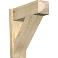 thumbnail image 1 of Ekena Millwork 8"W x 24"D x 24"H Traditional Rough Sawn Craftsman Outlooker, Douglas Fir, 1 of 4