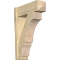 thumbnail image 1 of Ekena Millwork 8"W x 24"D x 32"H Balboa Rough Sawn Craftsman Outlooker, Douglas Fir, 1 of 4