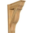 thumbnail image 1 of Ekena Millwork 8"W x 24"D x 32"H Funston Rough Sawn Traditional Outlooker, Western Red Cedar, 1 of 4