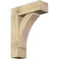 thumbnail image 1 of Ekena Millwork 8"W x 24"D x 32"H Thorton Block Rough Sawn Bracket w/ Offset Brace, Douglas Fir, 1 of 25