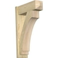 thumbnail image 1 of Ekena Millwork 8"W x 24"D x 36"H Imperial Rough Sawn Craftsman Outlooker, Douglas Fir, 1 of 4