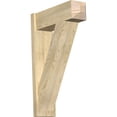 thumbnail image 1 of Ekena Millwork 8"W x 24"D x 36"H Traditional Rough Sawn Craftsman Outlooker, Douglas Fir, 1 of 4