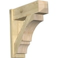 thumbnail image 1 of Ekena Millwork 8"W x 26"D x 26"H Balboa Rough Sawn Craftsman Outlooker, Douglas Fir, 1 of 4