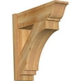 thumbnail image 1 of Ekena Millwork 8"W x 26"D x 26"H Imperial Rough Sawn Traditional Outlooker, Western Red Cedar, 1 of 4