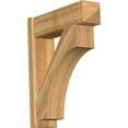 thumbnail image 1 of Ekena Millwork 8"W x 28"D x 32"H Westlake Rough Sawn Arts and Crafts Outlooker, Western Red Cedar, 1 of 4