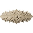 thumbnail image 1 of Ekena Millwork 8"W x 3 1/2"H x 1"D Large Oxford Center, Lindenwood, 1 of 1