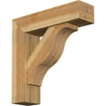 thumbnail image 1 of Ekena Millwork 8"W x 30"D x 30"H Funston Block Rough Sawn Bracket w/ Offset Brace, Western Red Cedar, 1 of 25