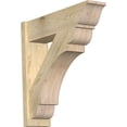 thumbnail image 1 of Ekena Millwork 8"W x 30"D x 30"H Olympic Rough Sawn Traditional Outlooker, Douglas Fir, 1 of 4
