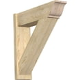 thumbnail image 1 of Ekena Millwork 8"W x 30"D x 30"H Traditional Rough Sawn Traditional Outlooker, Douglas Fir, 1 of 4