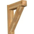 thumbnail image 1 of Ekena Millwork 8"W x 30"D x 34"H Traditional Rough Sawn Craftsman Outlooker, Western Red Cedar, 1 of 4