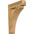 thumbnail image 1 of Ekena Millwork 8"W x 30"D x 38"H Thorton Rough Sawn Craftsman Outlooker, Western Red Cedar, 1 of 4