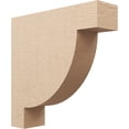 thumbnail image 1 of 8"W x 32"D x 32"H Thin Alpine Rough Cedar Woodgrain TimberThane Corbel, Primed Tan, 1 of 6