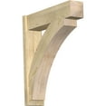 thumbnail image 1 of Ekena Millwork 8"W x 32"D x 36"H Thorton Rough Sawn Craftsman Outlooker, Douglas Fir, 1 of 4