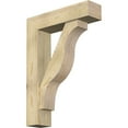 thumbnail image 1 of Ekena Millwork 8"W x 32"D x 44"H Funston Block Rough Sawn Bracket w/ Offset Brace, Douglas Fir, 1 of 25