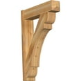thumbnail image 1 of Ekena Millwork 8"W x 32"D x 44"H Olympic Rough Sawn Craftsman Outlooker, Western Red Cedar, 1 of 4