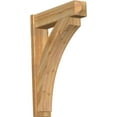 thumbnail image 1 of Ekena Millwork 8"W x 32"D x 44"H Thorton Rough Sawn Craftsman Outlooker, Western Red Cedar, 1 of 4