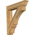 thumbnail image 1 of Ekena Millwork 8"W x 38"D x 38"H Balboa Rough Sawn Traditional Outlooker, Western Red Cedar, 1 of 4